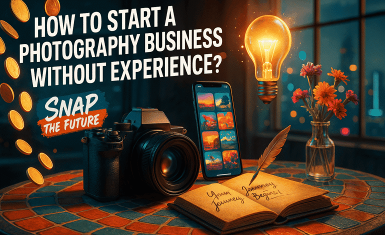 How to Start a Photography Business Without Experience?